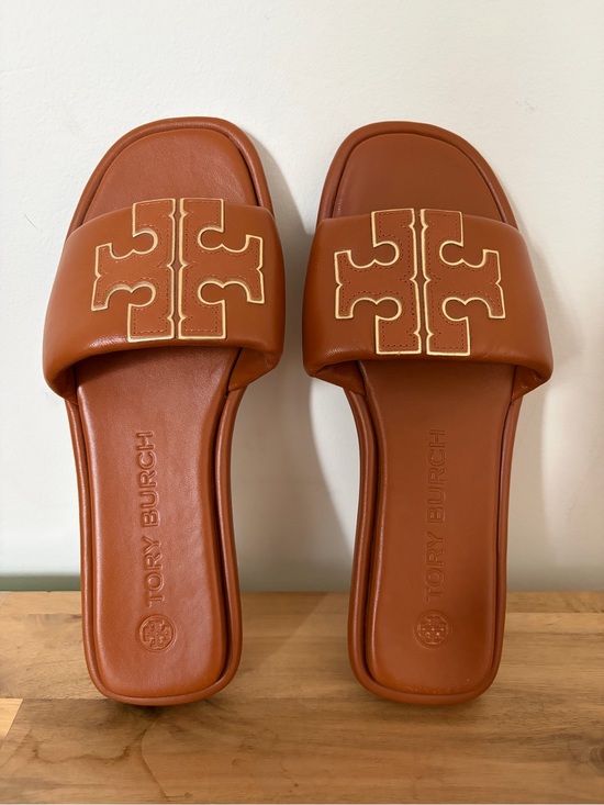 Tory Burch Shoes - Tory Burch double t sport slide sandals